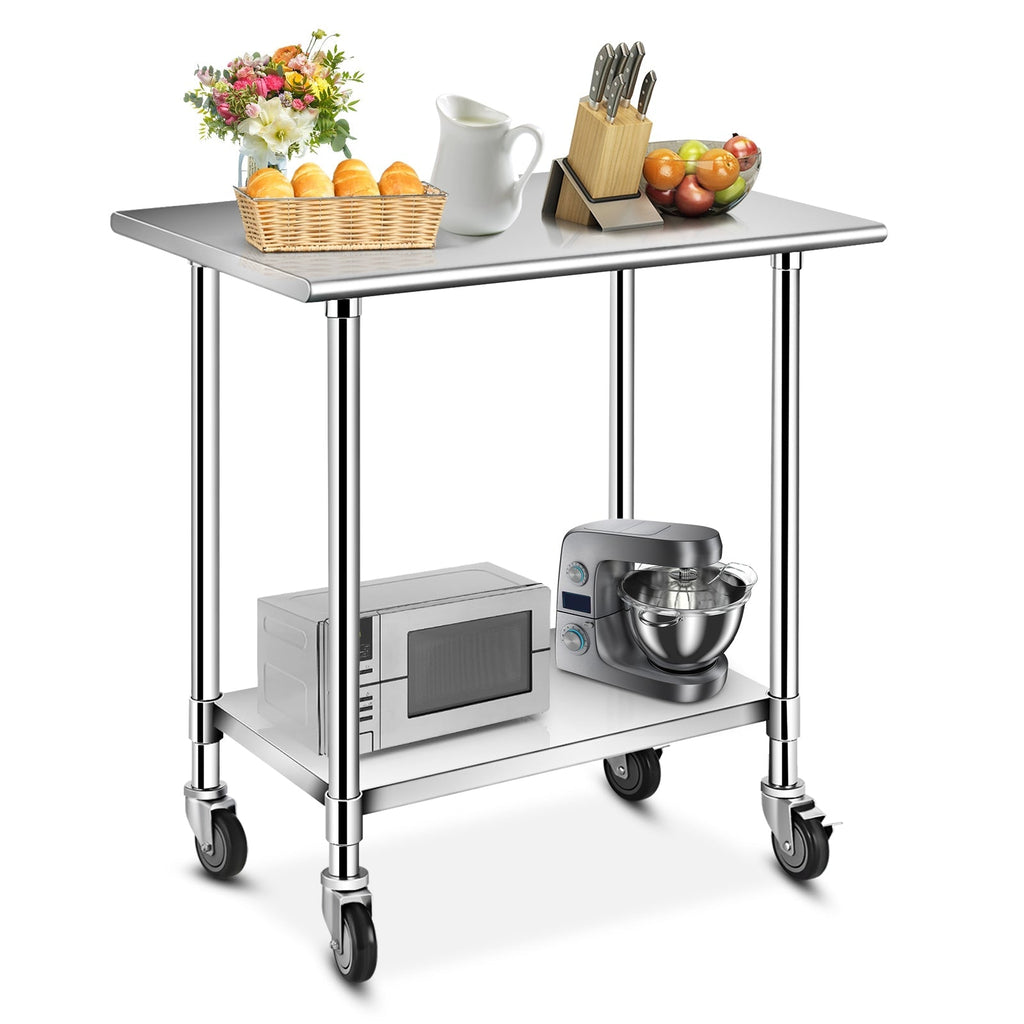 Stainless Steel Commercial Kitchen Prep and Work Table