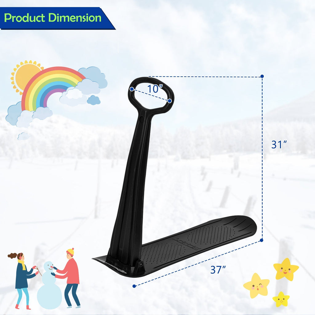 1-Rider Snow Scooter with Grip Handle