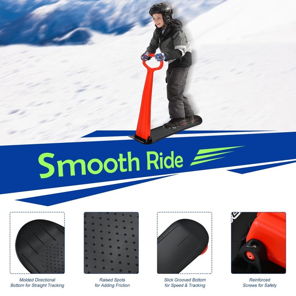 1-Rider Snow Scooter with Grip Handle