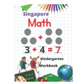 Singapore Math Kindergarten Workbook: Kindergarten and 1st Grade Activity Book Age 5-7 + Worksheets (Addition, Subtraction, Geometry and more...) - Paperback