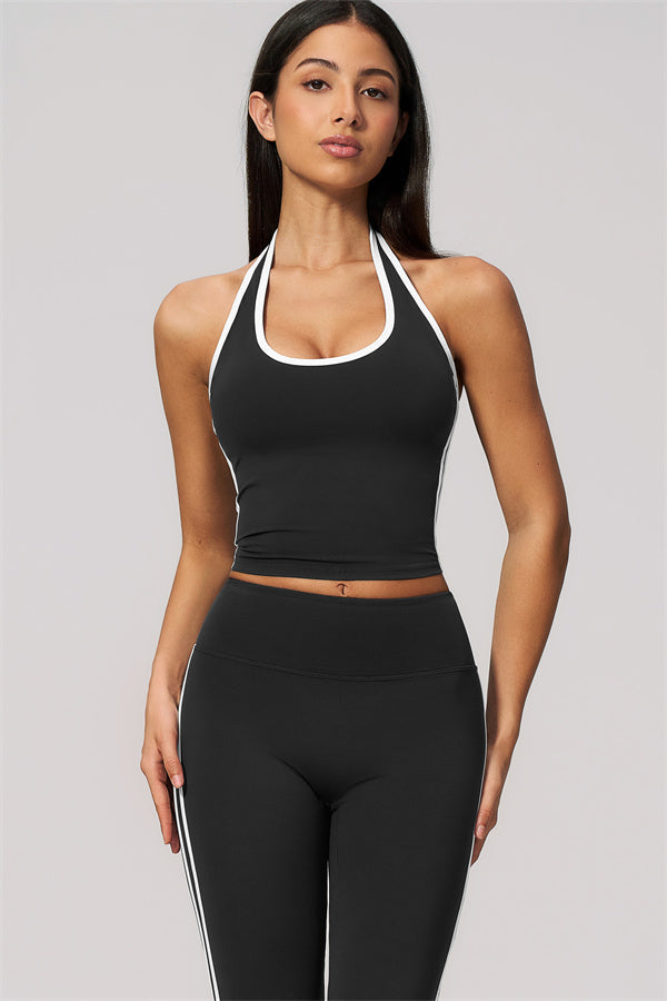 The Onyx Tank Top Capri Leggings 2-Piece Set