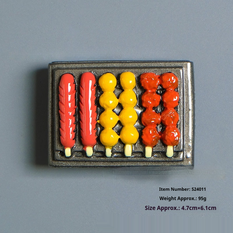 Creative Resin Fridge Magnetsperfect Travel Souvenirs
