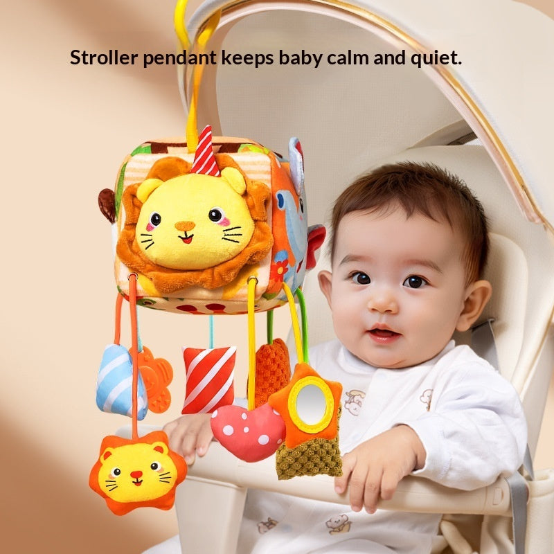 Bed Rattle Hanging Bedside Wind Chime Stroller Pendant Crib Bell Car-mounted Toy