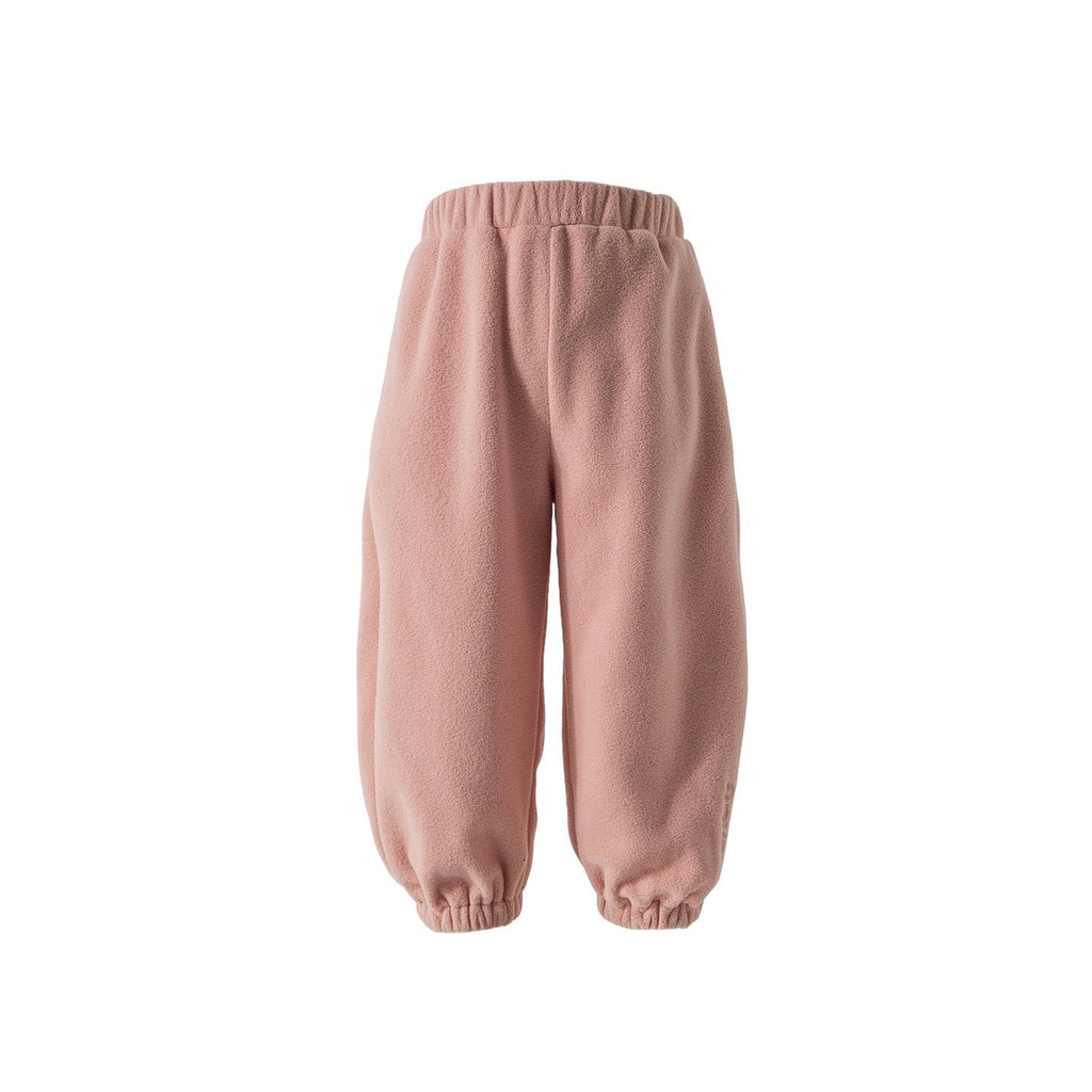 Elastic Waist Warm Trousers Winter Casual Bottoms