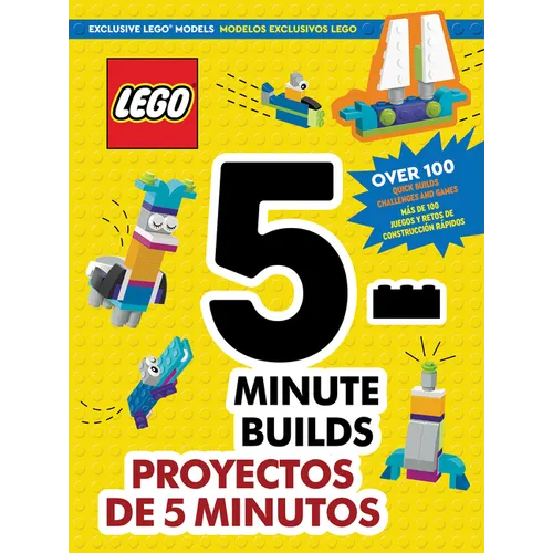 Lego(r) Books. 5-Minute Builds / Proyectos de 5 Minutos - Hardcover