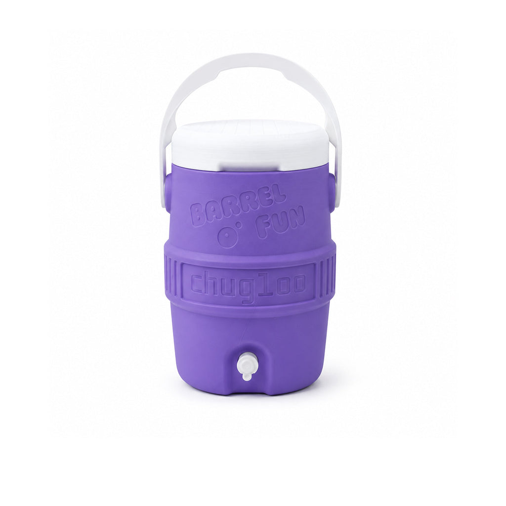 3D Printed Colorful Beverage Can Holder, Portable Barrel Style Drink Container With Handle For 12 Oz Cans And Bottles