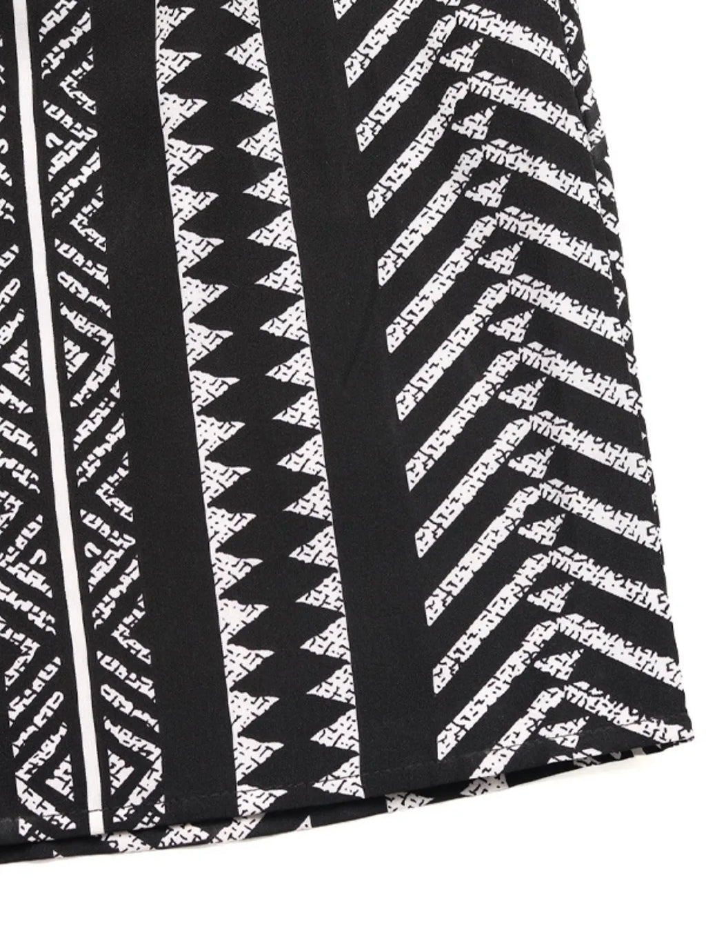 Printed High Waist Skirt