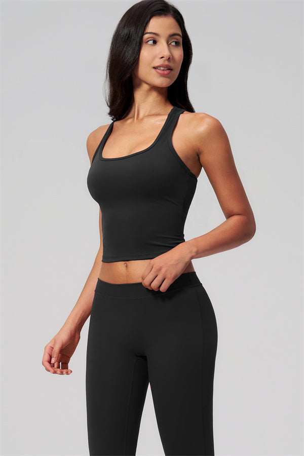 The Revive Crop Top Capri Leggings 2-Piece Set