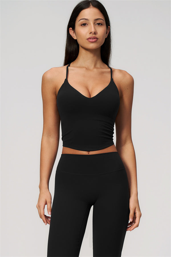 The Zura Tank Top Flared Leggings 2-Piece Set