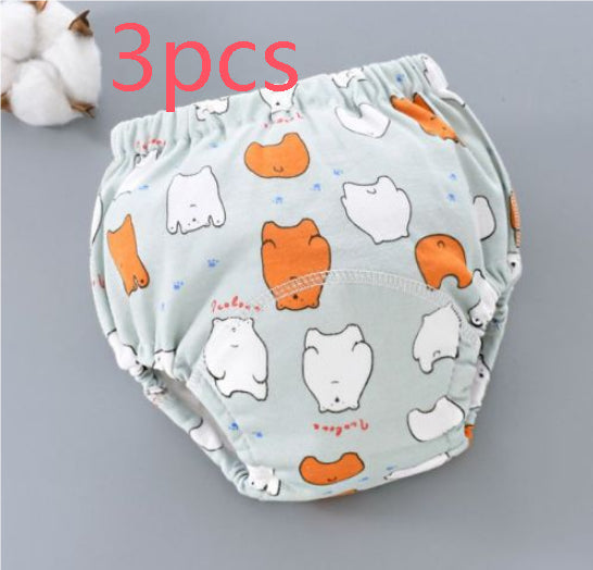 Baby Training Pants Washable 6-layer Gauze Diaper Cover Learning