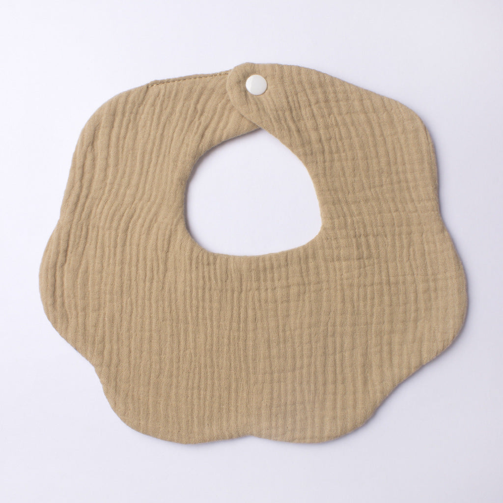 Infant And Toddler Supplies Candy-Colored Gauze Lace Bib