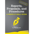 Reports, Proposals, and Procedures - Paperback