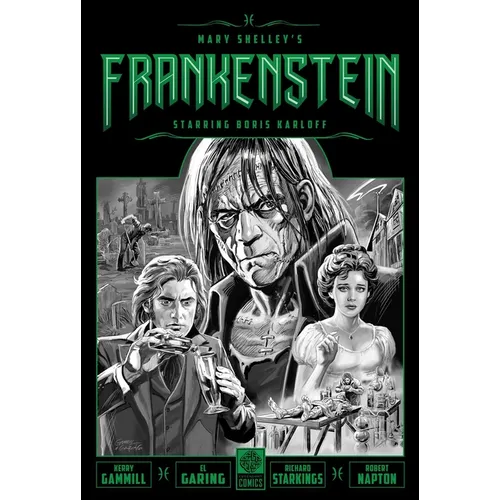 Mary Shelley's Frankenstein Starring Boris Karloff - Hardcover