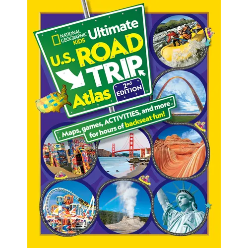National Geographic Kids Ultimate U.S. Road Trip Atlas, 2nd Edition - Paperback