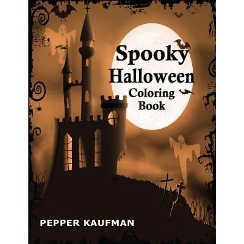Spooky Halloween Coloring Book - Paperback