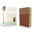 NIV, Biblical Theology Study Bible, Imitation Leather, Tan/Brown, Comfort Print: Follow God's Redemptive Plan as It Unfolds Throughout Scripture - Imitation Leather