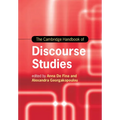 The Cambridge Handbook of Discourse Studies - Paperback
