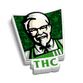 THC  Hard Hat Decal