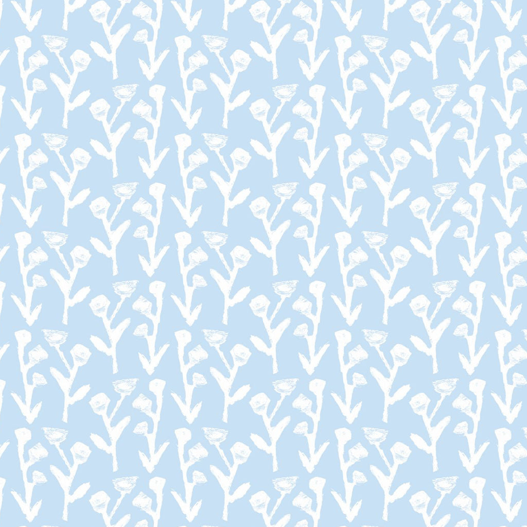 Ivy Manor Wallpaper (Bluebird)