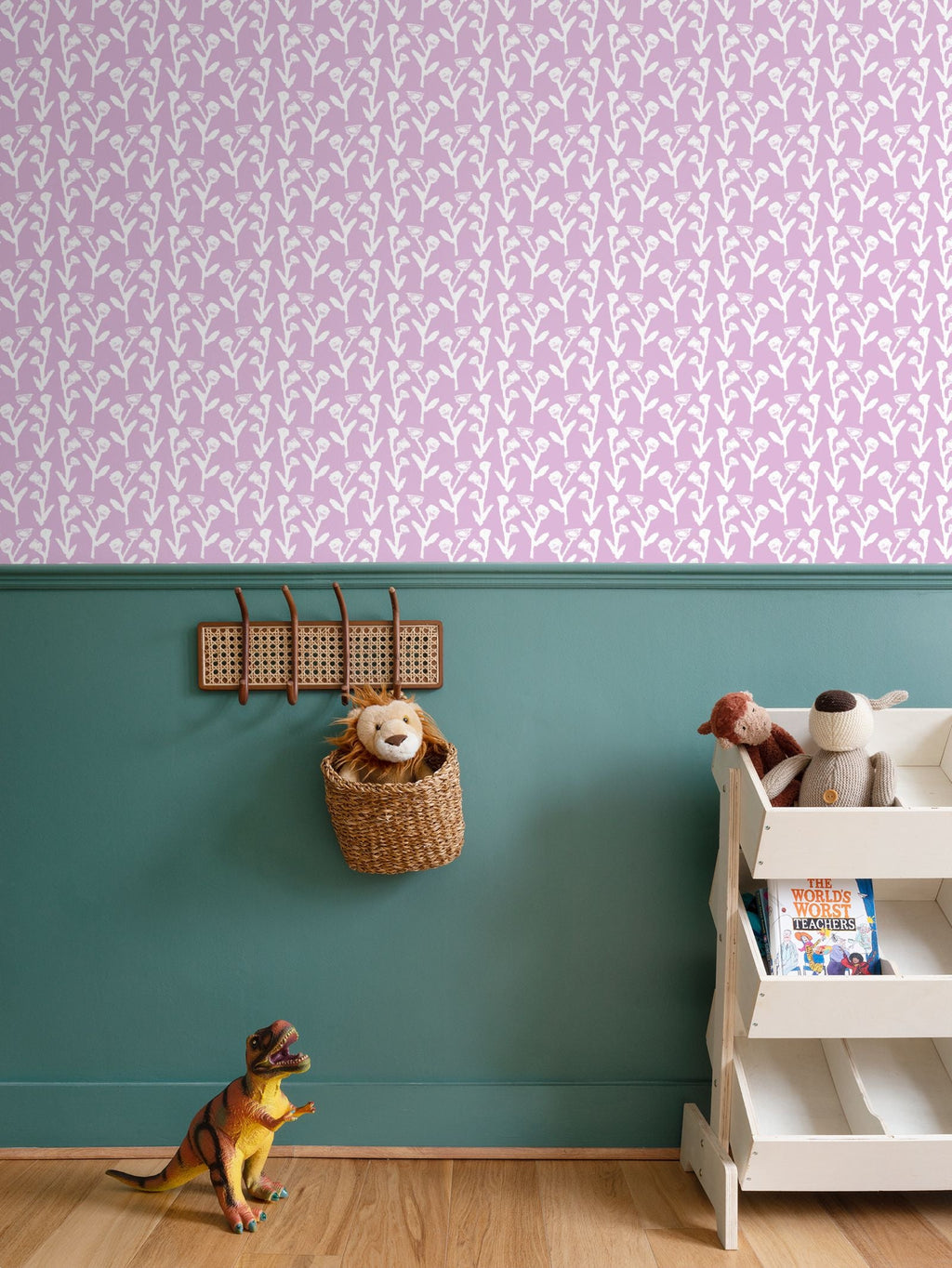 Ivy Manor Wallpaper (Lilac)