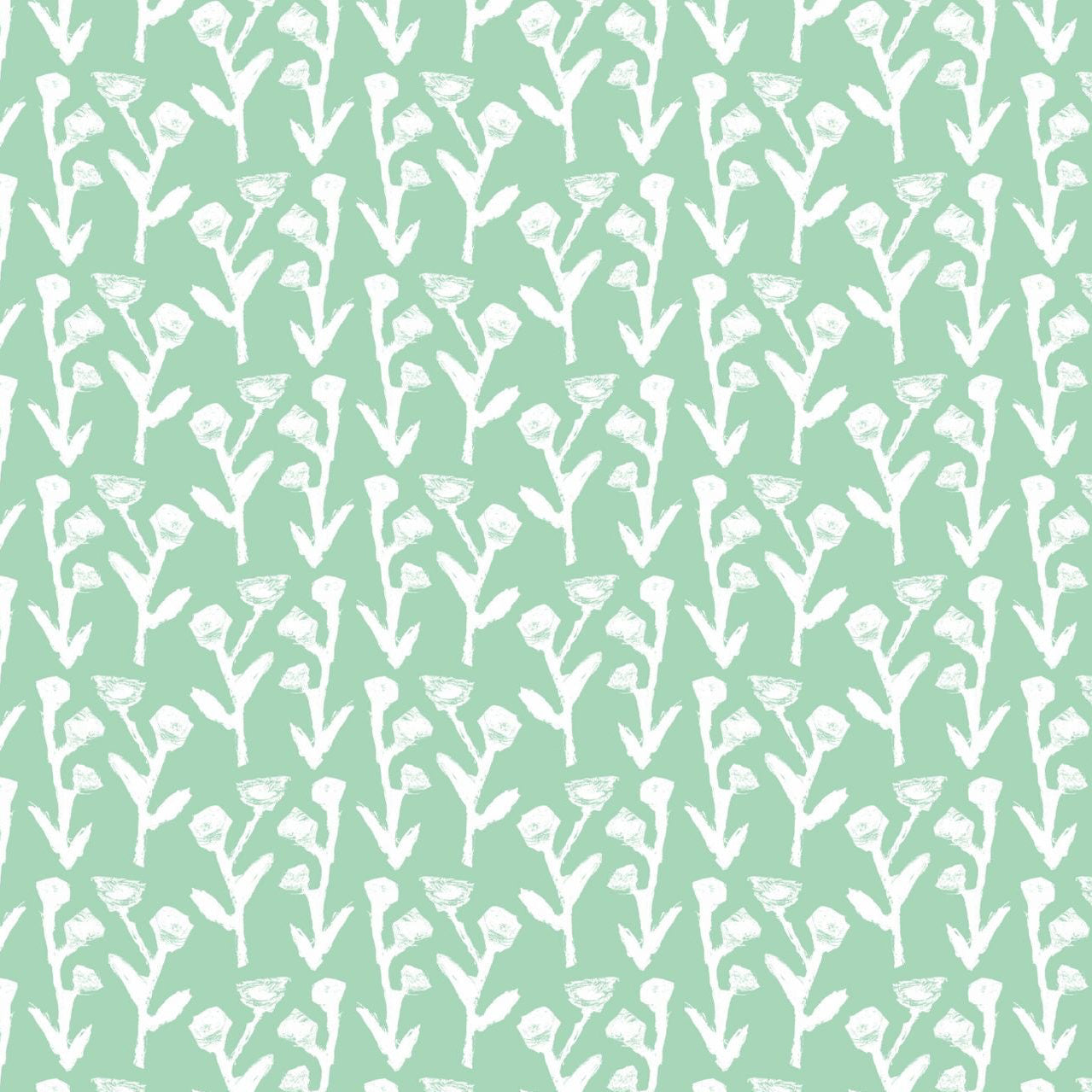 Ivy Manor Wallpaper (Mint)