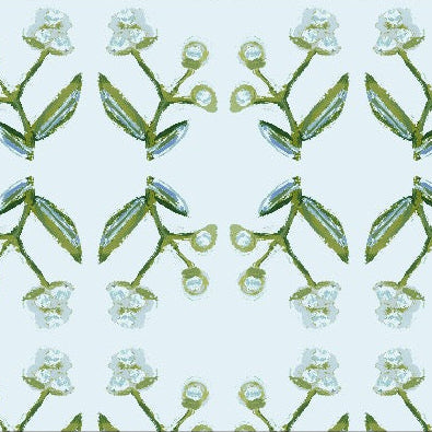 Antonia Fabric (Light Blue Ground)
