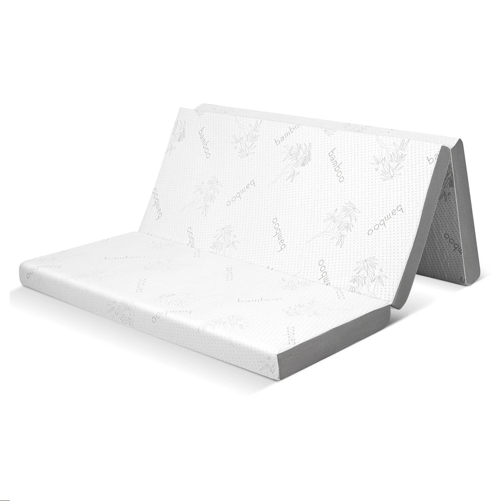 4 Inch Tri-fold Cooling Gel Memory Foam Mattress