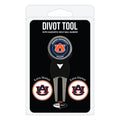 Auburn Tigers Divot Tool + 3 Ball Markers
