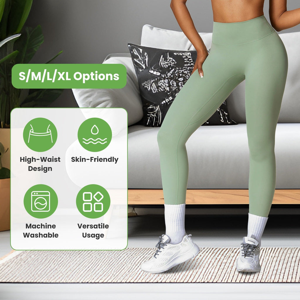 Women's High Waist Leggings with Tummy Control