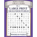 News Stand Circle a Word Vol.7: Large Print 100 Random Puzzles - Paperback