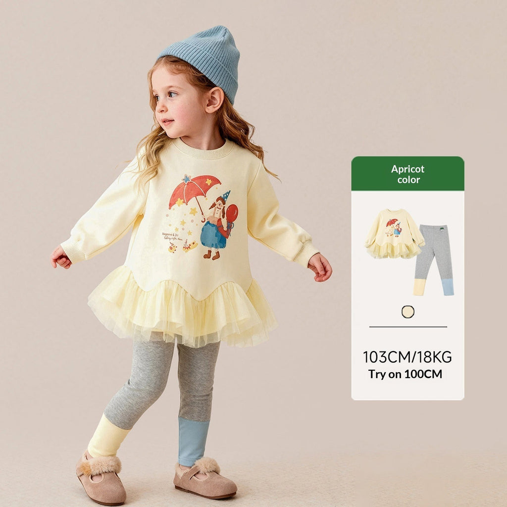 Autumn New Arrival Girls Pants Set