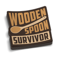 Wooden Spoon Hard Hat Decal