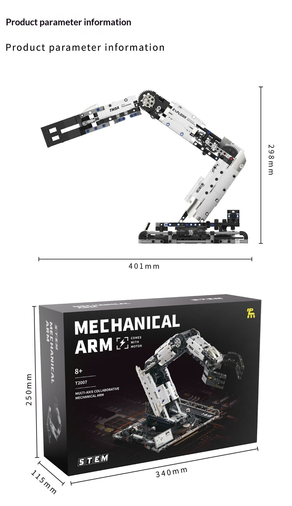 Robot Kindergarten Building Block Remote-Controlled Assembly Toy