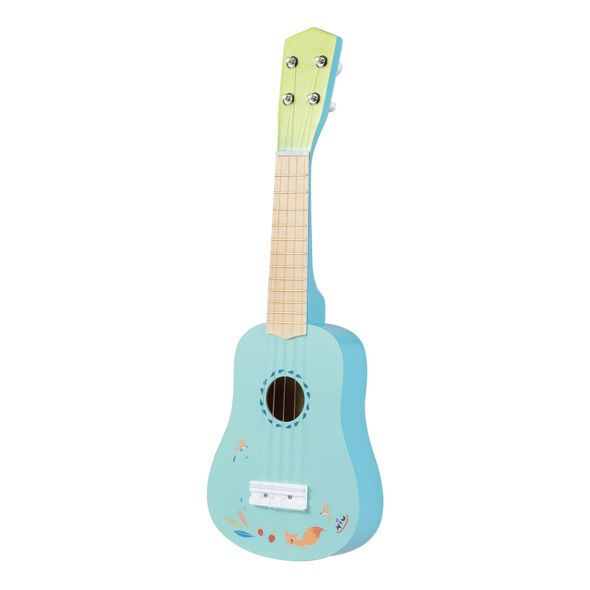 21 Inch Ukulele Guitar for Kids with Basswood Body for 3+ Years Old
