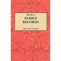 Burke's Family Records - Paperback