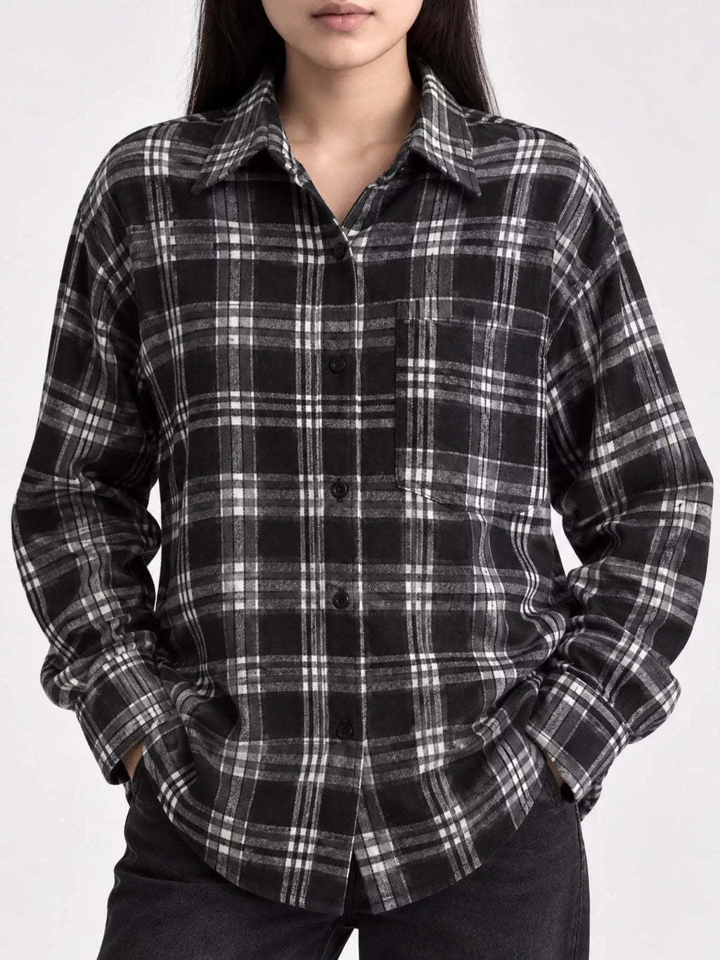 Plaid Button Up Shirt