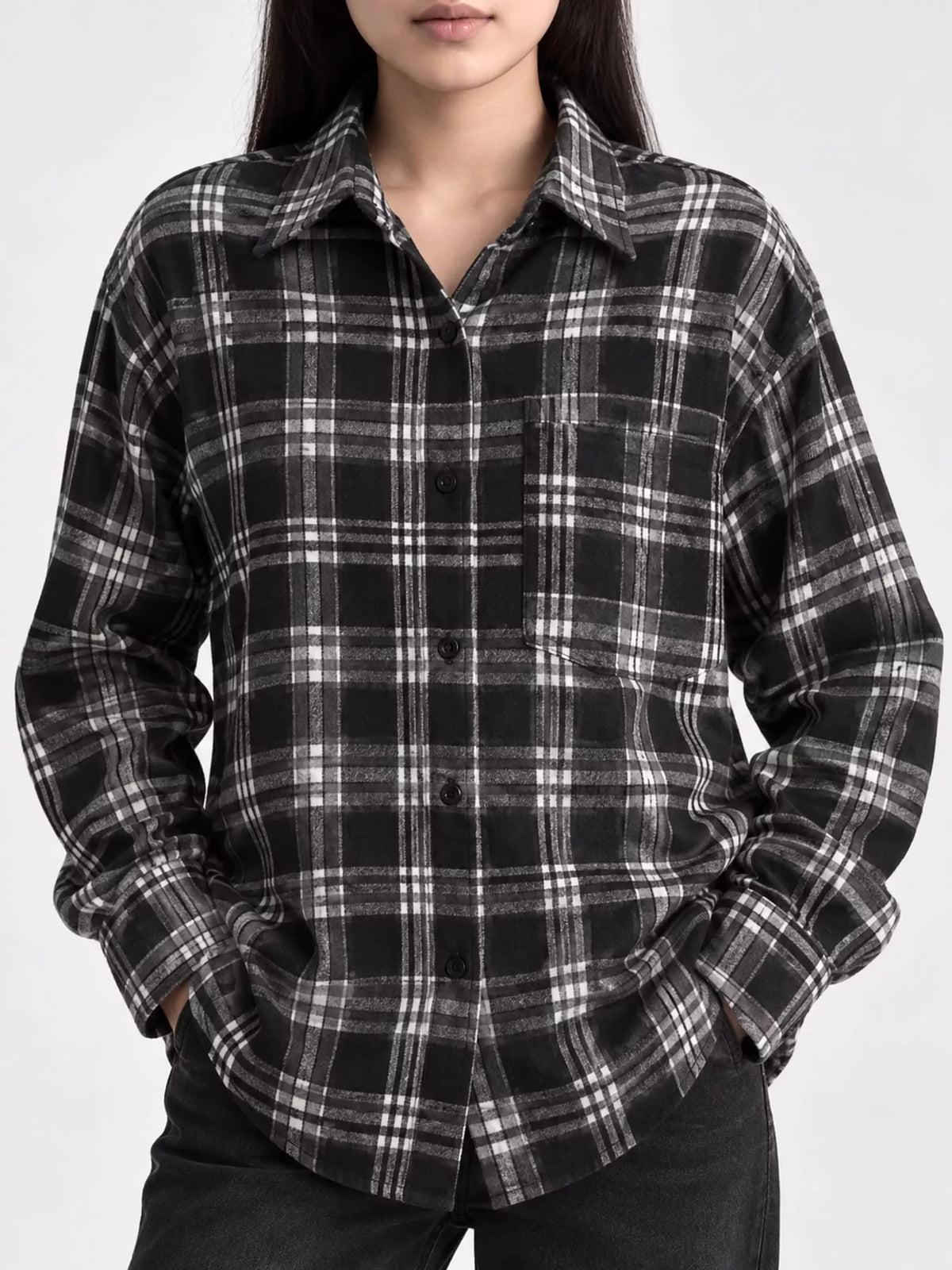 Plaid Button Up Shirt