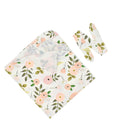 Newborn Swaddle Cloth With Rabbit-ear Knot Hairband Wrap Towel