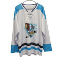 Mens Large 100% Polyester Skating Lion Teaganeh 20 Long Sleeve Lace Up Jersey