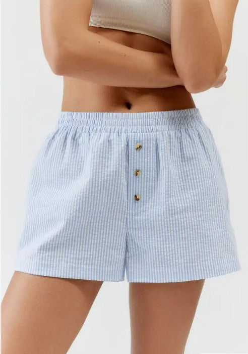 Miss Sparkling Striped Boxer Shorts