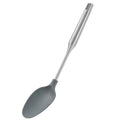 Ybm S''S Silicone Solid Spoon Grey