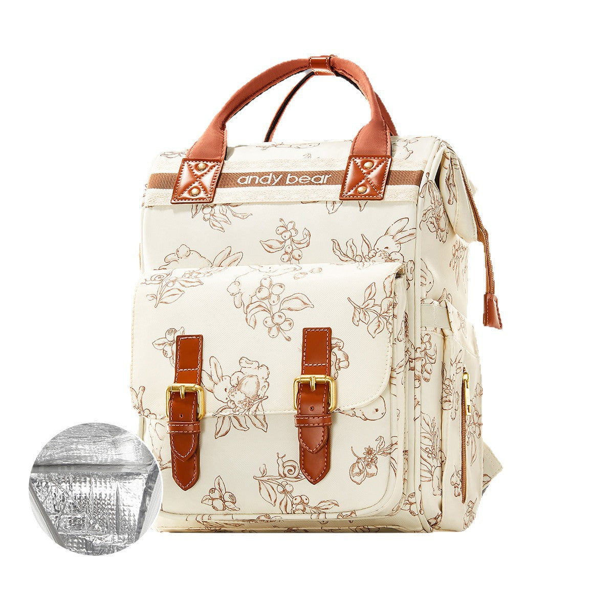 Outdoor Large-Capacity Multi-Functional Mommy Bag Maternity Backpack