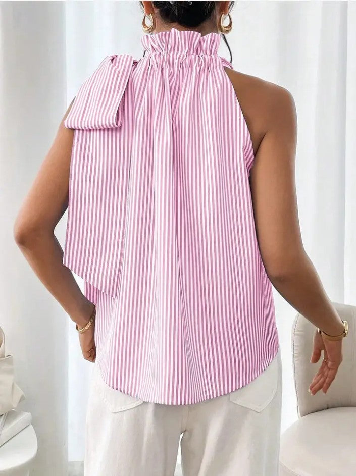 Striped Halter Top