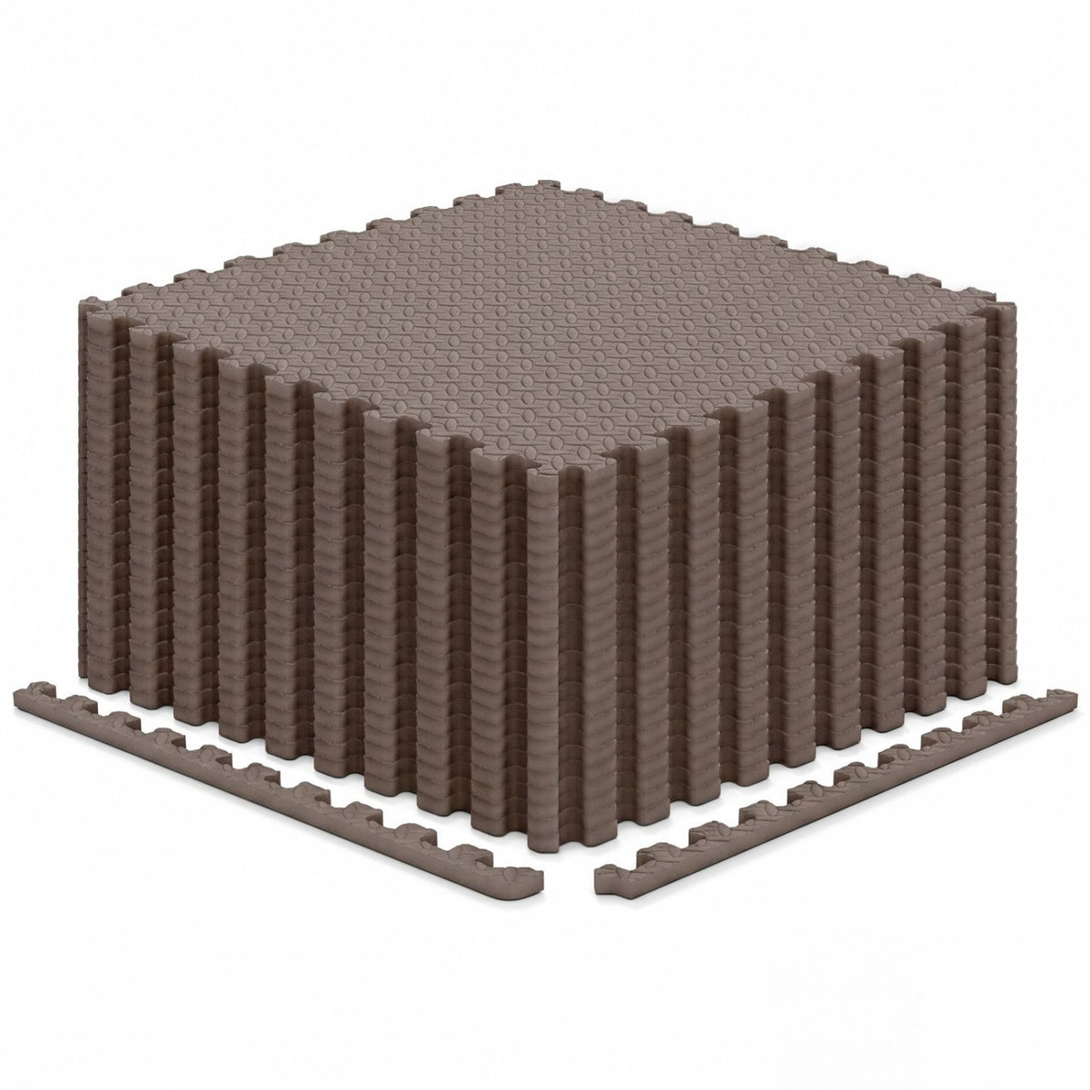Puzzle Exercise Floor Mats 1/2 Inch Thick - 24 Tiles