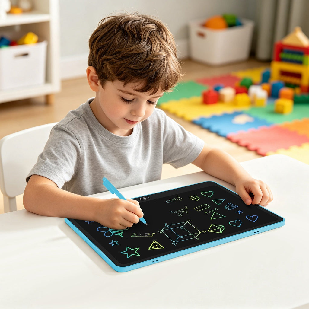 LCD Writing Tablet for Kids with Stylus & Lock Function