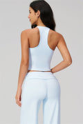 The Daring Tank Top Straight Leg Pants 2-Piece Set