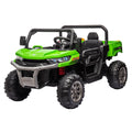 24V Ride On Truck 2 Seater Ride On UTV With 2x200W Motor Ride On Dump Truck With Dump Bed Shovel Ride On Car With Remote Control Electric Vehicle With Non Slip Tyre For Boys Girls - # BOT&G511210003