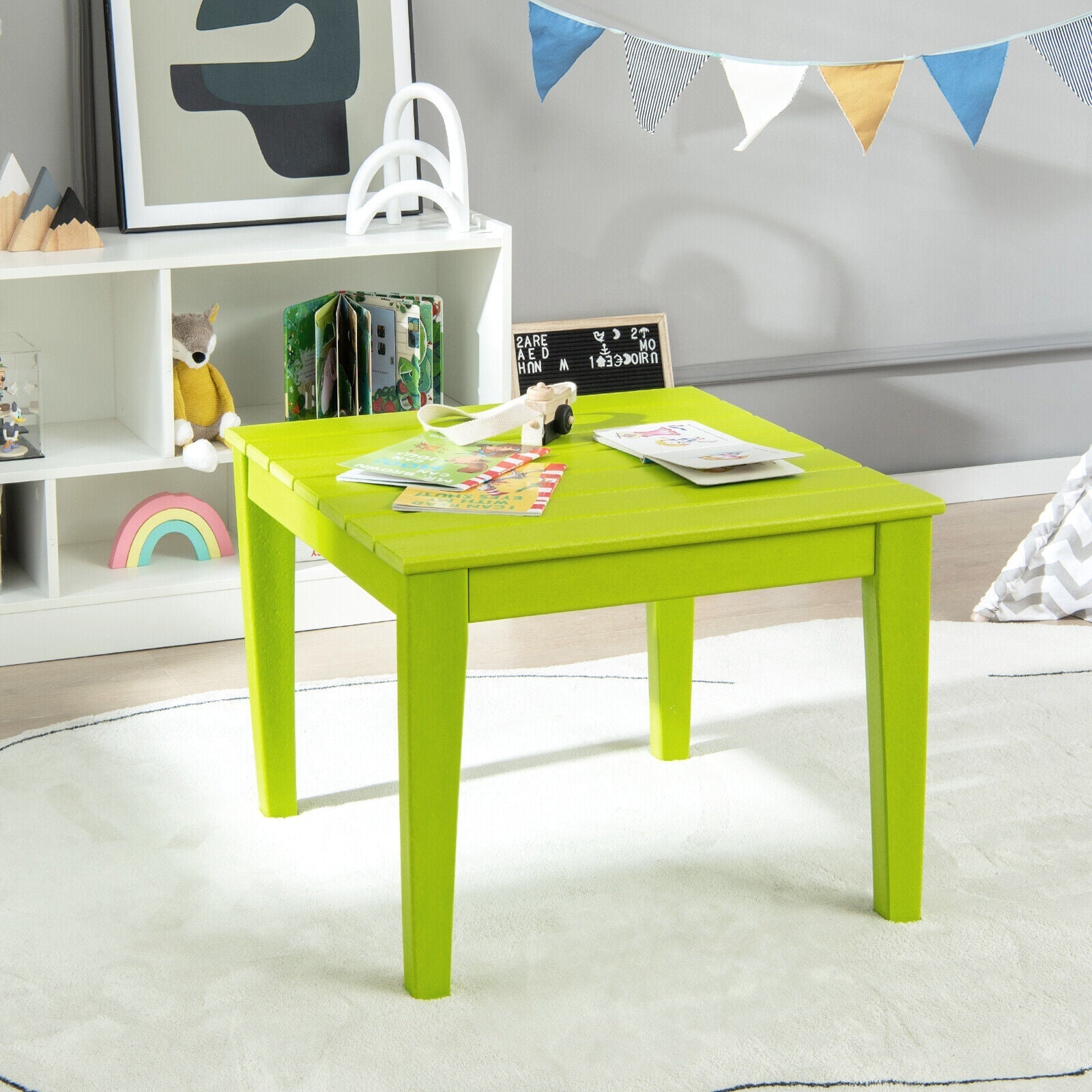 25.5 Inch Square Kids Activity Play Table