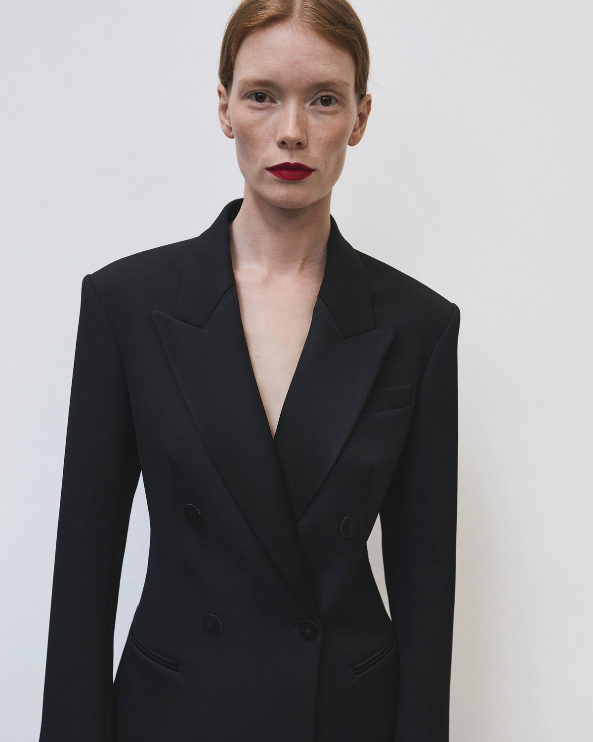 Tuxedo Suit Jacket | Black