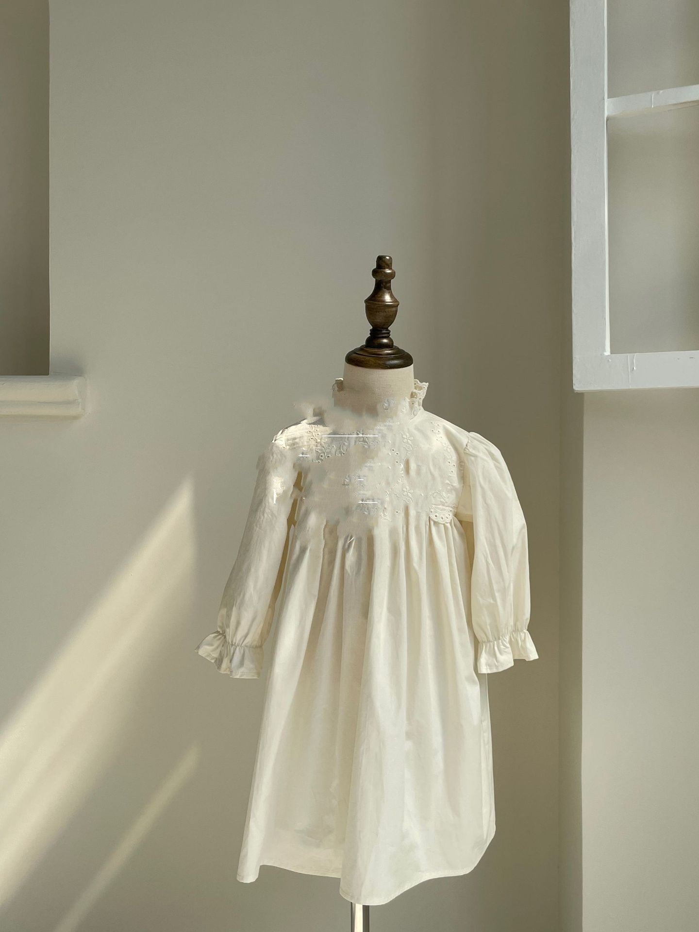 Crawling Suit Baby Lace Stand-up Collar Jumpsuit Girl's Dress